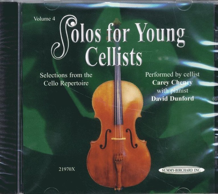 Solos for Young Cellists 4 CD 1