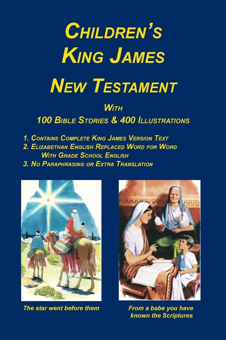 Children's King James Bible, New Testament 1