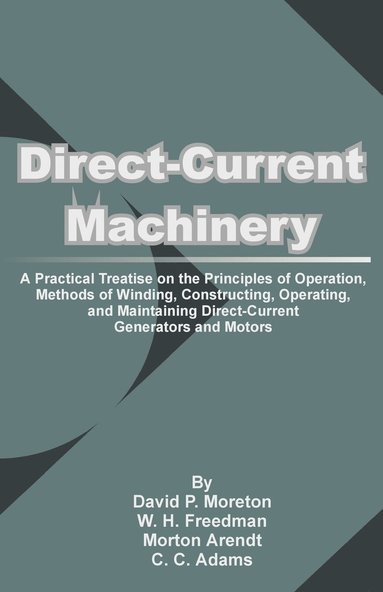 bokomslag Direct - Current Machinery