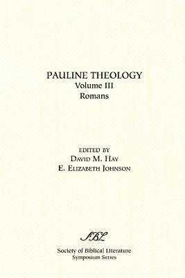 David M. Hay, Elizabeth E. Johnson - Pauline Theology, Volume III, Häftad