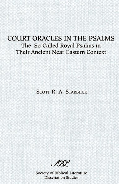 bokomslag Court Oracles in the Psalms