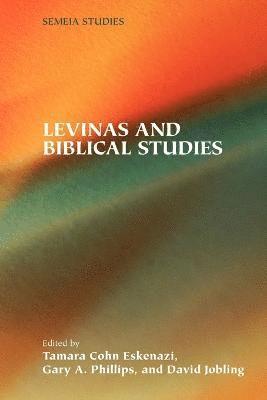 Levinas and Biblical Studies 1