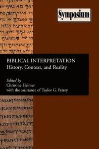 bokomslag Biblical Interpretation