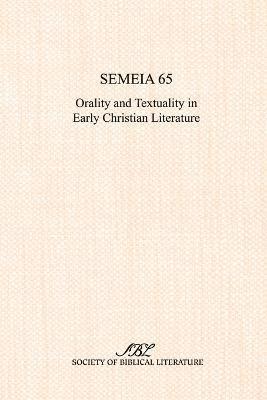 Elizabeth Struthers Malbon - Semeia 65, Häftad