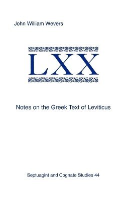 bokomslag Notes on the Greek Text of Leviticus