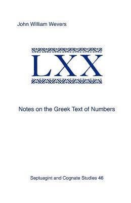 bokomslag Notes on the Greek Text of Numbers