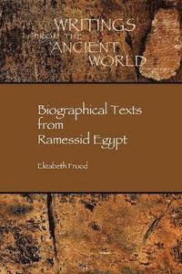 bokomslag Biographical Texts from Ramessid Egypt