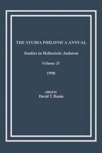 bokomslag The Studia Philonica Annual, II, 1990