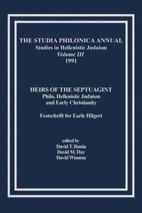 bokomslag The Studia Philonica Annual, III, 1991