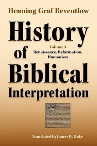 bokomslag History of Biblical Interpretation, Vol. 3