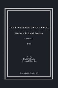 bokomslag The Studia Philonica Annual, XI, 1999