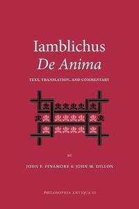 bokomslag Iamblichus De Anima