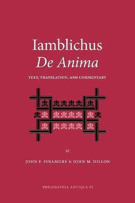 bokomslag Iamblichus De Anima