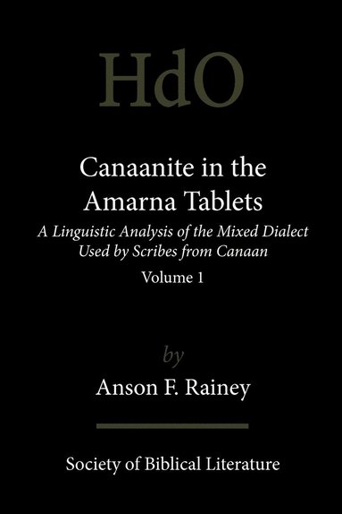 bokomslag Canaanite in the Amarna Tablets