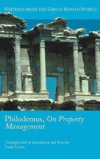 bokomslag Philodemus, On Property Management