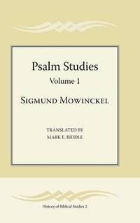 bokomslag Psalm Studies, Volume 1