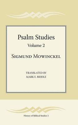 Psalm Studies, Volume 2