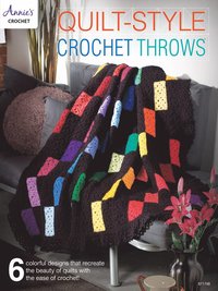 bokomslag Quilt-Style Crochet Throws