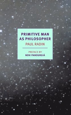 Primitive Man As Philosopher 1