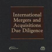 International Mergers and Acquisitions Due Diligence 1