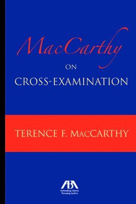 bokomslag MacCarthy on Cross-Examination