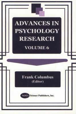 Advances in Psychology Research 1