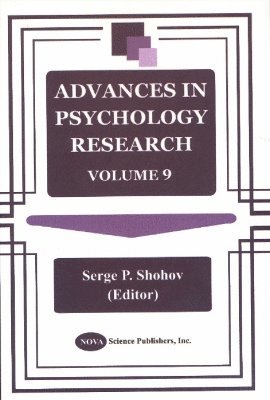 Advances in Psychology Research 1