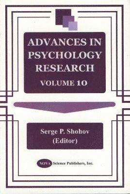 Advances in Psychology Research 1