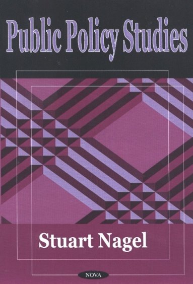 bokomslag Public Policy Studies