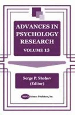 Advances in Psychology Research 1