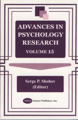 Advances in Psychology Research 1