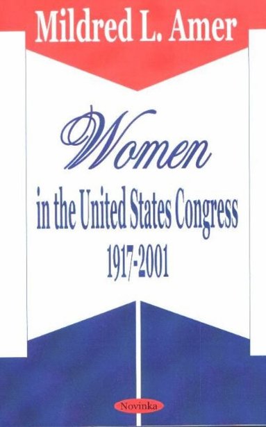 bokomslag Women in the United States Congress 1917-2001