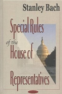 bokomslag Special Rules of the House of Representatives