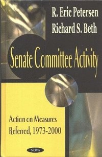 bokomslag Senate Committee Activity