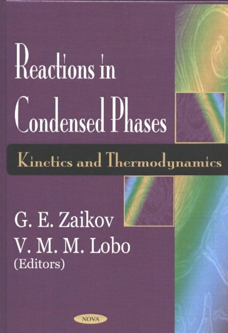 Reactions in Condensed Phases 1