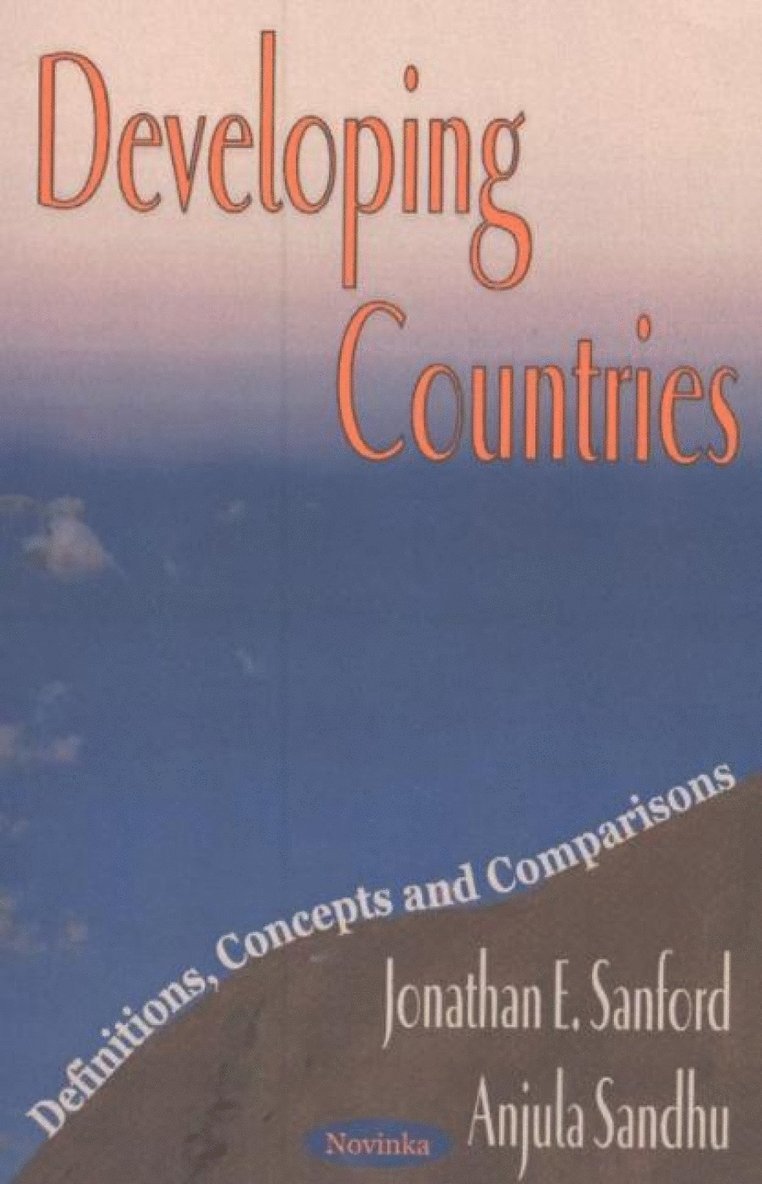 Jonathan E Sanford, Anjula Sandhu - Developing Countries, Häftad