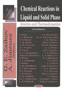 bokomslag Chemical Reactions In Liquid & Solid Phase