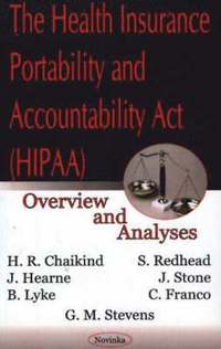bokomslag Health Insurance Portability & Accountability Act (HIPAA)