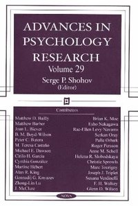 bokomslag Advances in Psychology Research