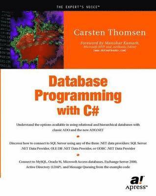 bokomslag Database Programming With C#