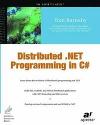 bokomslag Distributed .NET Programming in C#