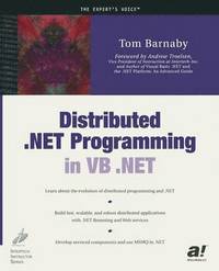 bokomslag Distributed .NET Programming in VB .NET