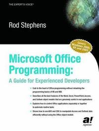 bokomslag Office Programming: A Guide for Experienced Developers