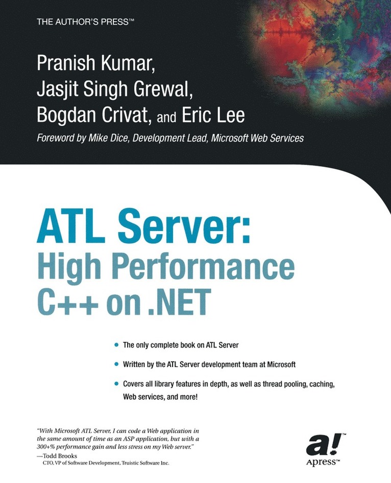 Pranish Kumar, Eric Lee, Jasjit Singh Grewal, Bogdan Crivat, Pranish Kumar, Eric Lee - ATL Server, Häftad