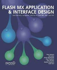 bokomslag Flash MX Application & Interface Design