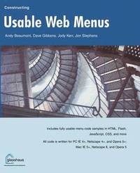 bokomslag Constructing Usable Web Menus