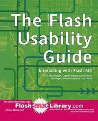 bokomslag The Flash Usability Guide