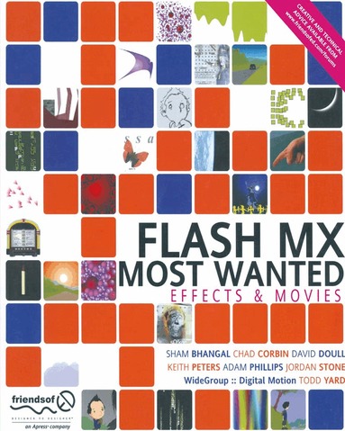 David Doull, Chad Corbin, Adam Phillips, Maria Stone, Keith Peters, Sham Bhangal, Gerald YardFace - Flash MX Most Wanted, Häftad