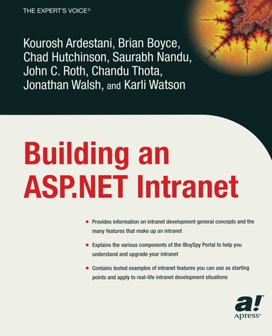 bokomslag Building an ASP.NET Intranet