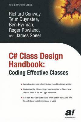 bokomslag C# Class Design Handbook Reprint